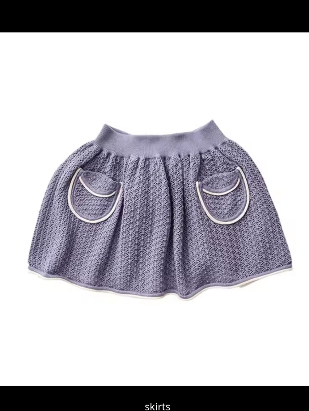 NWOT Soor Ploom Norma Skirt In "Bluet", Size 12Y